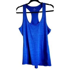 Athleta LT Women's Cobalt Blue Racerback Workout Athletic‎ Tank Top NEW